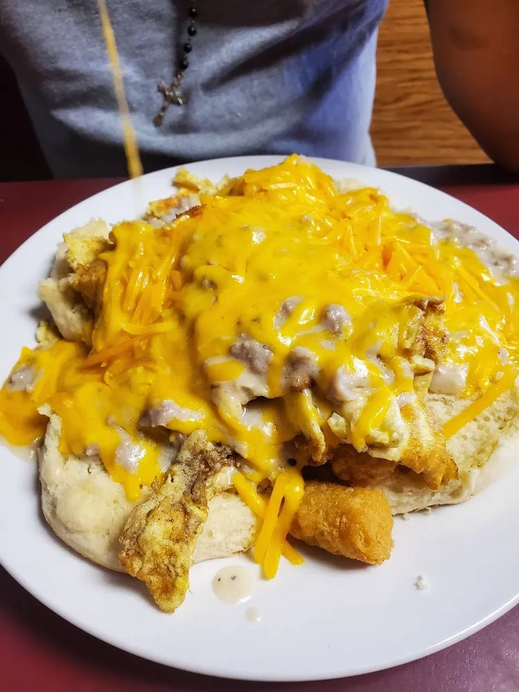 Sausage Gravy & Biscuit Bowl